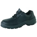 Globe Trotters LH800SM High Quality Black Leather Unisex Gibson Safety Shoe With Steel Toe Caps And Midsole