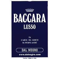 DalNegro Baccarat Playing Cards - Blue