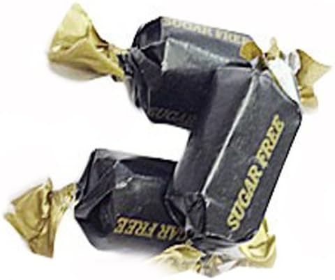Sugar Free Wrapped Liquorice Toffee 1 kilo bag