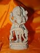 Vishnu Avatar Statue Narasimha Killing the Demon Hiranyaksha Hindu God Sculpture 8inch