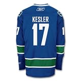 RYAN KESLER #17 VANCOUVER CANUCKS AUTHENTIC HOME JERSEY W/ TAGS- SIZE L