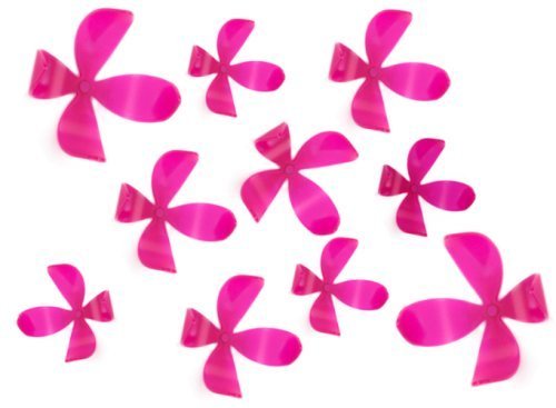 Umbra Wallflower Wall Décor, Set of 25, Pink