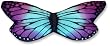 Monarch Dreams Silk Eye Pillows - Blue Mountain