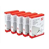5 Star Office Value Copier Paper Multifunctional Ream-Wrapped 80gsm A4 White - 1 box containing 5 Reams of 500 sheets