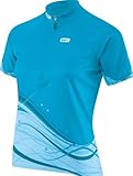 Louis Garneau Women's Coral Cycling Jersey (Cyan, Small) Louis Garneau Women's Coral Cycling Jersey (Cyan, Small)