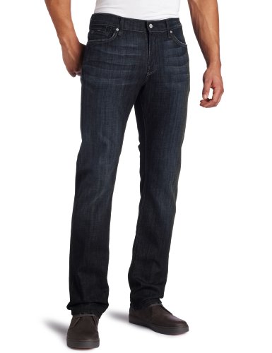 7 For All Mankind Men's Slimmy Slim Straight-Leg Jean in Los Angeles Dark