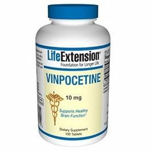 Life Extension VINPOCETINE 10 MG 100 TABLETS