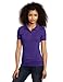 Lee Uniforms Juniors Stretch Pique Polo, Purple, X-Large