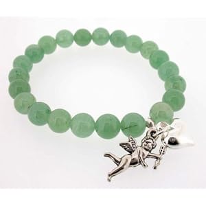 Creatinu - CC002 - Bijoux - accessoires Femme - Coeur - Argent 3.6 Gr - Aventurine Creatinu - CC002 - Bijoux - accessoires Femme - Coeur - Argent 3.6 Gr - Aventurine