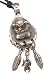 Southwestern Style Owl Arrowhead Pewter Pendant Necklace