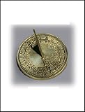 Rome Industries 2380 Brass Mini Sundial