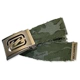 Green Patriot Webbing Belt by Billabong