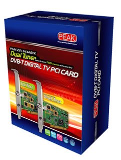 PEAK DVB-T DIGITAL DUAL TUNER PCI RET