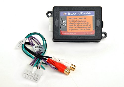 Soundgate LOCX 2-Channel 85-Watt High Performance 100Hz Low Pass or Full Range Line Output Converter