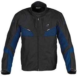 Alpinestars T-Omega Air-Flo Men's Textile Sports Bike Motorcycle Jacket - Blue