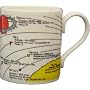 Planets, The Solar System 450ml large fine china coffee mug