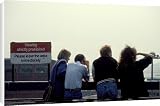Canvas Prints of Heathrow Sign a Spectators - Sign - viewing strictly prohibited - please leave from Flightglobal