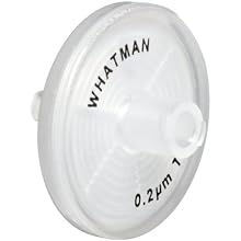 Whatman 6784-2502 PTFE Puradisc 25 Syringe Filter, 0.2 Micron