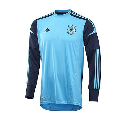 Adidas DFB Deutschland EM Torwarttrikot 2012/2013 BLAU X21253 Grösse: S