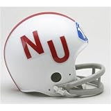Nebraska Cornhuskers (1969) Miniature Replica NCAA Throwback Helmet w/2-Bar Mask