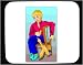 Decorated Mouse Pad with body, individuals, individual, humans, person, human, boy, persons, duck, people, child, pet, bird