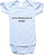 SAN FRANCISCO BABY - City Series - White, Blue or Pink Onesie / Baby T-shirt