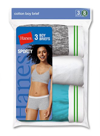 Hanes Sporty Boy Brief 3-Pack - p349sc