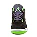 Nike Mens Air Jordan 3 Retro Joker Black/Electric Green-Canyon Purple Leather Basketball Shoes Size 11