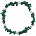 Single Strand Stretch Chip Bracelet - Malachite