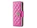 ULAK iPod Touch 6 Case,iPod Touch 5 Case, Dual Layer Slim Protective Hybrid iPod Touch Case Hard PC Cover for Apple iPod Touch 5 6th Generation (Hot Pink)