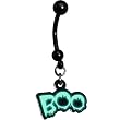 Boo Glow In The Dark Belly Ring