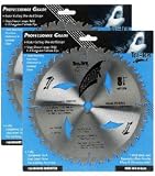 Shark Pro-series (2 Pack) 8-1/4 inch 40 Teeth Carbide 5/8 arbor hole DKO Thin Kerf ATB Circular Saw Blade Ship FREE buy $50+