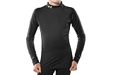 Girls ColdGear® Fitted Longsleeve Mock Tops by Under Armour