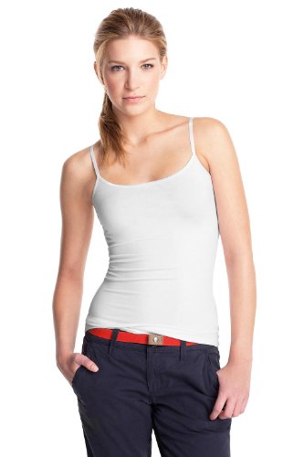 ESPRIT Collection N28765 Damen Tops, Gr. 42 weiss (118) Preisvergleich