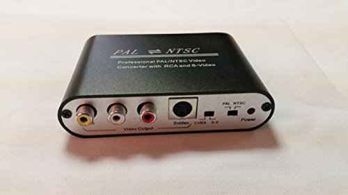 Com World PAL NTSC Video Converter with RCA and S-Video Connections