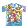 Nintendo Super Mario Characters Cream T-shirt Tee