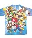 Nintendo Super Mario Characters Cream T-shirt Tee