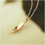 Pendentif Soulier. En cadeau nous vous offrons la boite &agrave; bijoux ! Pendentif femme &eacute;l&eacute;gant et raffin&eacute;