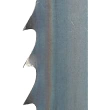 Starrett Duratec FB Band Saw Blade, Carbon, Hook Tooth, Raker Set, Positive Rake