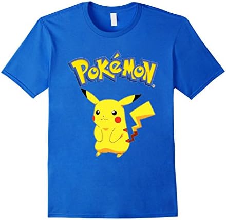 Men's Go Poke Funny TShirt FRONT &amp; BACK GRAPHIC Large Royal Blue