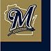 Milwaukee Brewers Lunch Napkins 24ct
