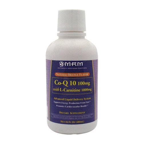 MRM Co-Q10 With L-Carnitine Natural Orange-Vanilla - 1000 mg - 16 fl oz MRM Co-Q10 With L-Carnitine Natural Orange-Vanilla - 1000 mg - 16 fl oz