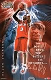 (23x35) Allen Iverson - Retro POSTER Philadelphia 76ers Sixers