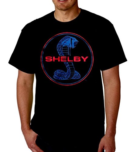 Ford Shelby Cobra Logo Men's T-shirt Carroll Shelby Mustang Men's Tee