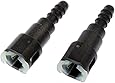 Dorman 800-080 Fuel Line Quick Connector for 5/16 In. Steel to 5/16 In. Nylon Tubing, Pack of 2