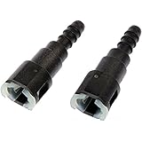 Dorman 800-080 Fuel Line Quick Connector for 5/16 In. Steel to 5/16 In. Nylon Tubing, Pack of 2