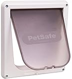 PetSafe Interior 4-Way Locking Cat Door, White