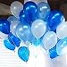 Catterpillar 50329 Balloons Metallic HD Blue, White & Light Blue (Pack of 50) RS.150.00