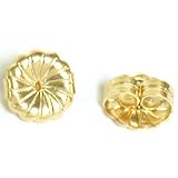 14K Gold Ear Locking Earring Backs 2 Parts
