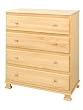DaVinci Parker 4-Drawer Dresser in Natural